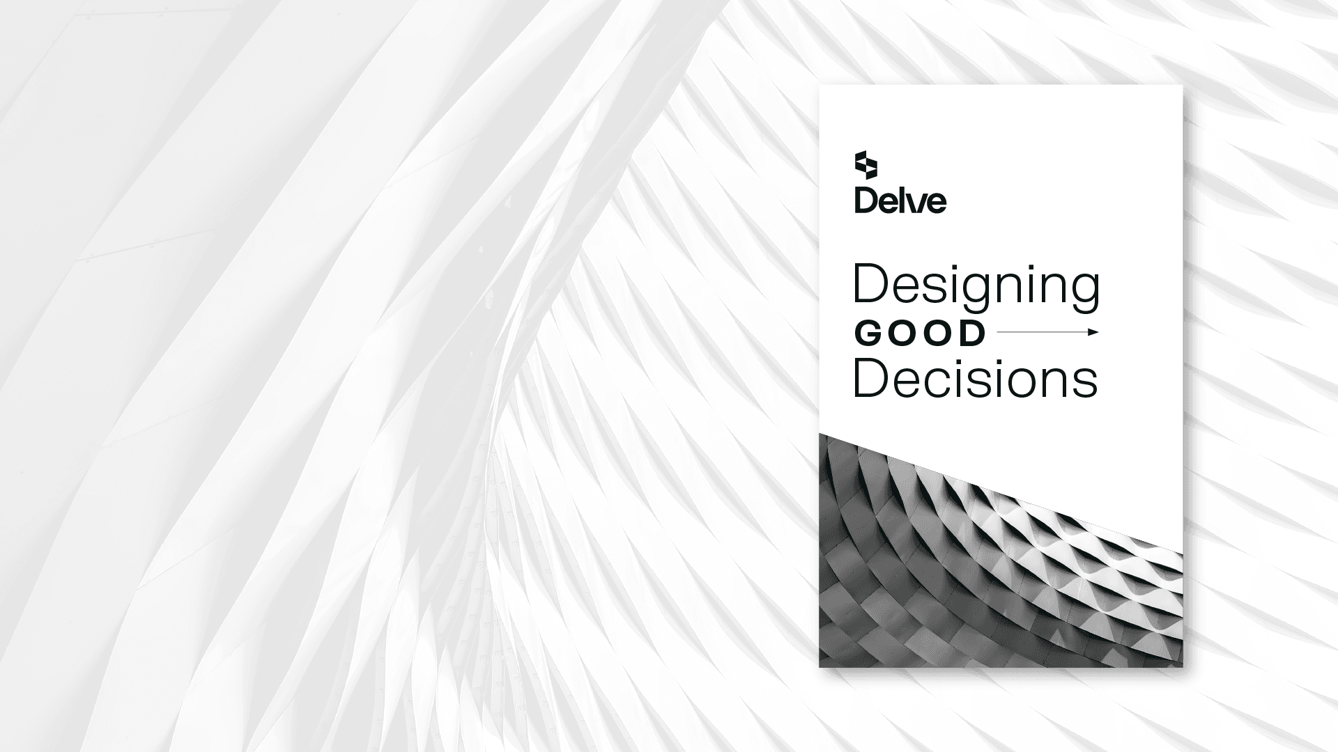 Designing good decisions cover hero